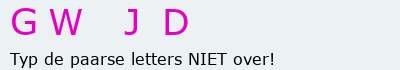 Bevestigingscode