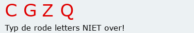 Bevestigingscode
