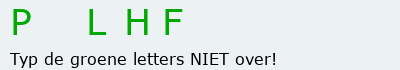 Bevestigingscode