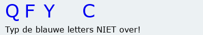 Bevestigingscode