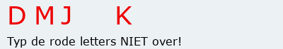 Bevestigingscode
