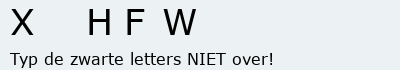 Bevestigingscode