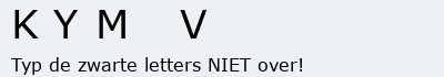 Bevestigingscode