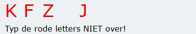 Bevestigingscode