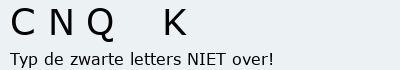 Bevestigingscode