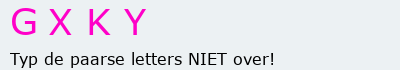 Bevestigingscode