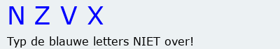 Bevestigingscode
