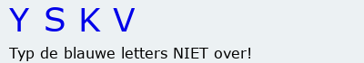 Bevestigingscode