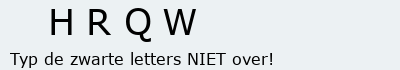 Bevestigingscode
