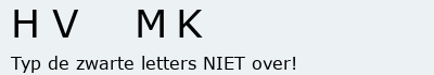 Bevestigingscode