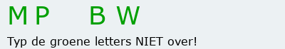 Bevestigingscode
