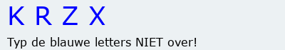 Bevestigingscode