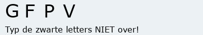 Bevestigingscode