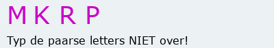 Bevestigingscode