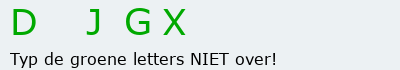 Bevestigingscode