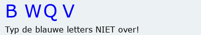 Bevestigingscode
