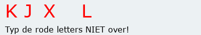 Bevestigingscode