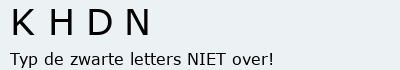 Bevestigingscode