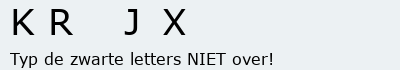 Bevestigingscode