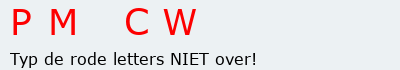 Bevestigingscode