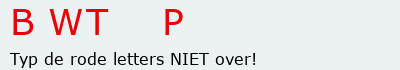 Bevestigingscode