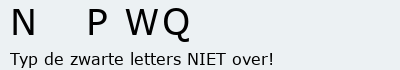 Bevestigingscode