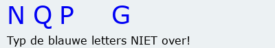 Bevestigingscode