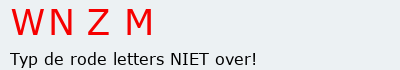Bevestigingscode