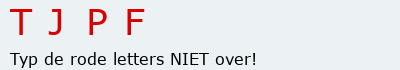 Bevestigingscode