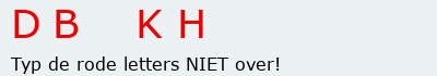 Bevestigingscode