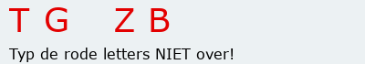 Bevestigingscode