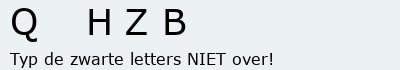 Bevestigingscode