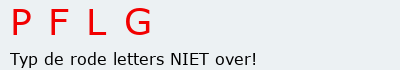 Bevestigingscode