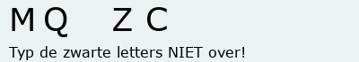 Bevestigingscode
