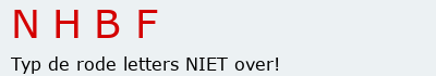 Bevestigingscode