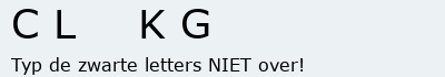 Bevestigingscode