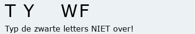 Bevestigingscode