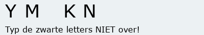 Bevestigingscode