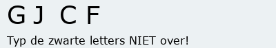 Bevestigingscode