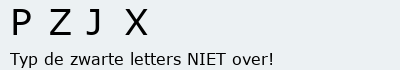Bevestigingscode
