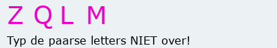Bevestigingscode