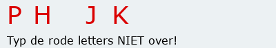 Bevestigingscode
