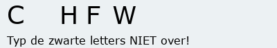 Bevestigingscode