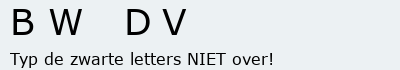 Bevestigingscode