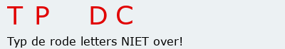 Bevestigingscode