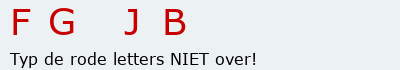 Bevestigingscode