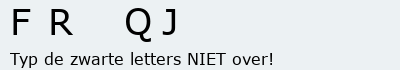 Bevestigingscode