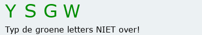 Bevestigingscode