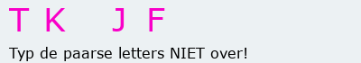 Bevestigingscode