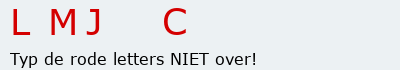 Bevestigingscode